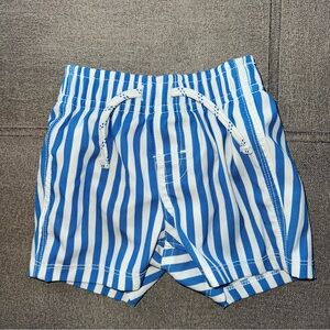 Baby boy GAP striped swim trunks 0-6 months